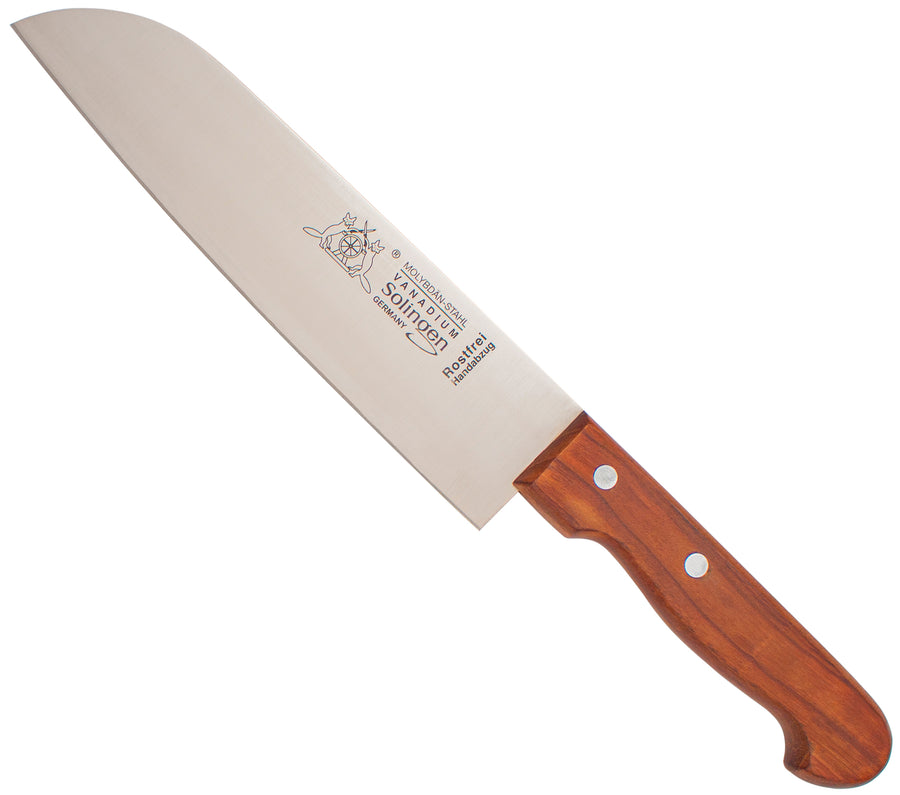 Solinger Santokumesser 20,5cm mit Kirschholz - Rostfrei