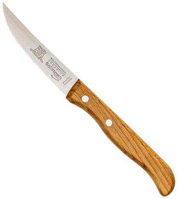 Solinger Zwiebelmesser klein mit Buchenholz - Rostfrei