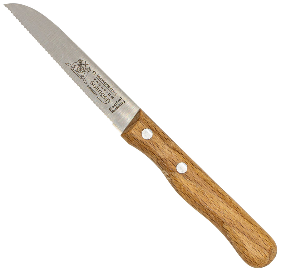 Solinger Tomatenmesser mit Buchenholz - Rostfrei