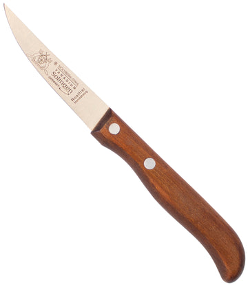 Solinger Zwiebelmesser klein mit Kirschholz - Rostfrei