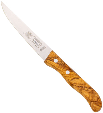Solinger Brötchenmesser mit Olivenholz - Rostfrei