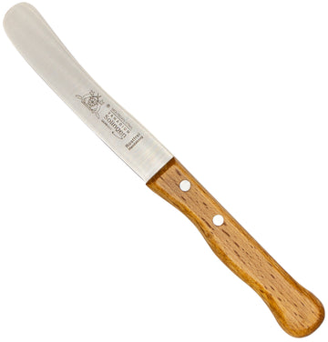 Solinger Buckelsmesser mit Buchenholz - Rostfrei