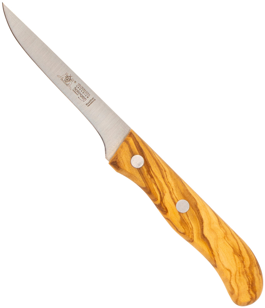 Solinger Wurstmesser mit Olivenholz - Rostfrei
