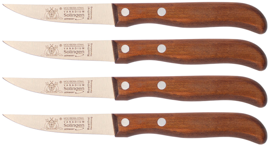 Solinger Zwiebelmesser klein mit Kirschholz - Rostfrei