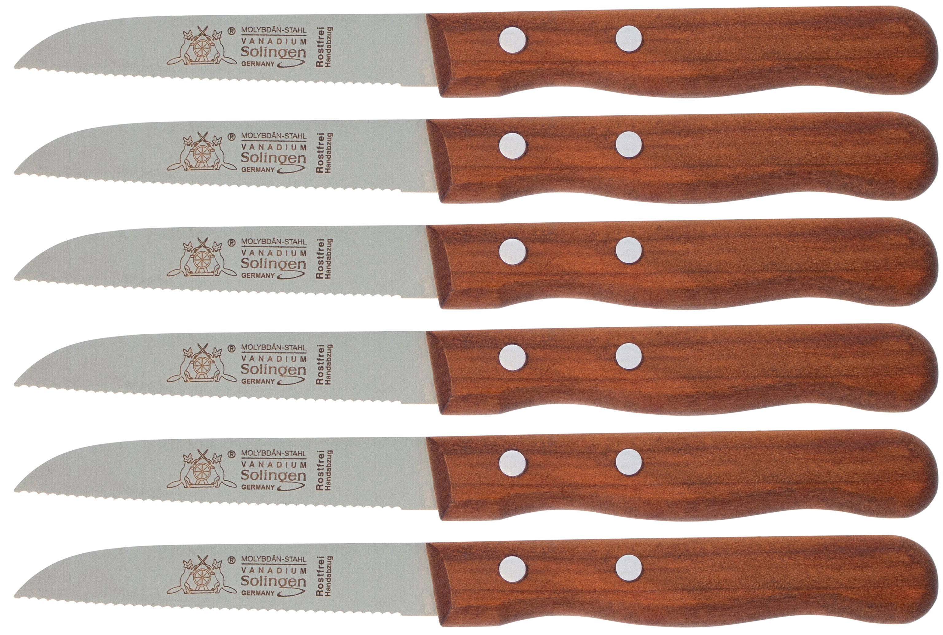 Solinger Tomatenmesser mit Kirschholz - Rostfrei