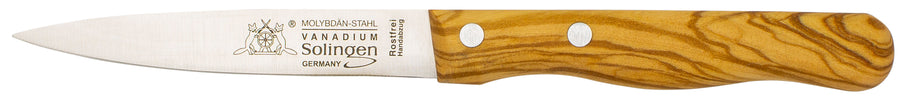Solinger Spickmesser mit Olivenholz - Rostfrei