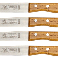 Solinger Buckelsmesser mit Buchenholz - Rostfrei