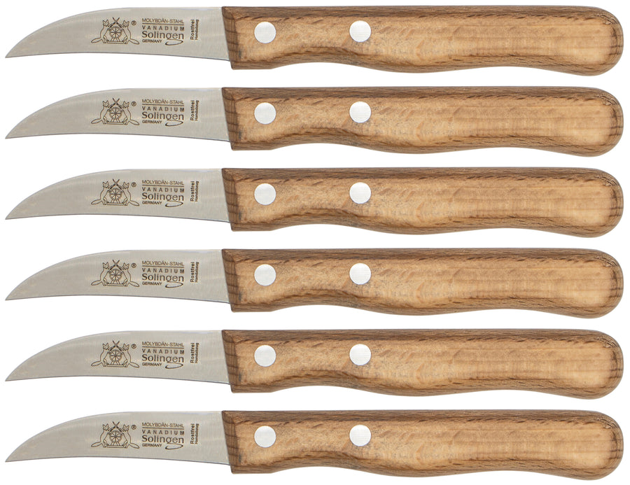 Solinger Küchenmesser mit Buchenholz - Rostfrei