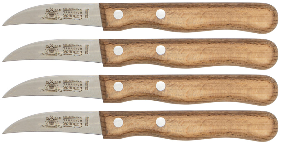 Solinger Küchenmesser mit Buchenholz - Rostfrei