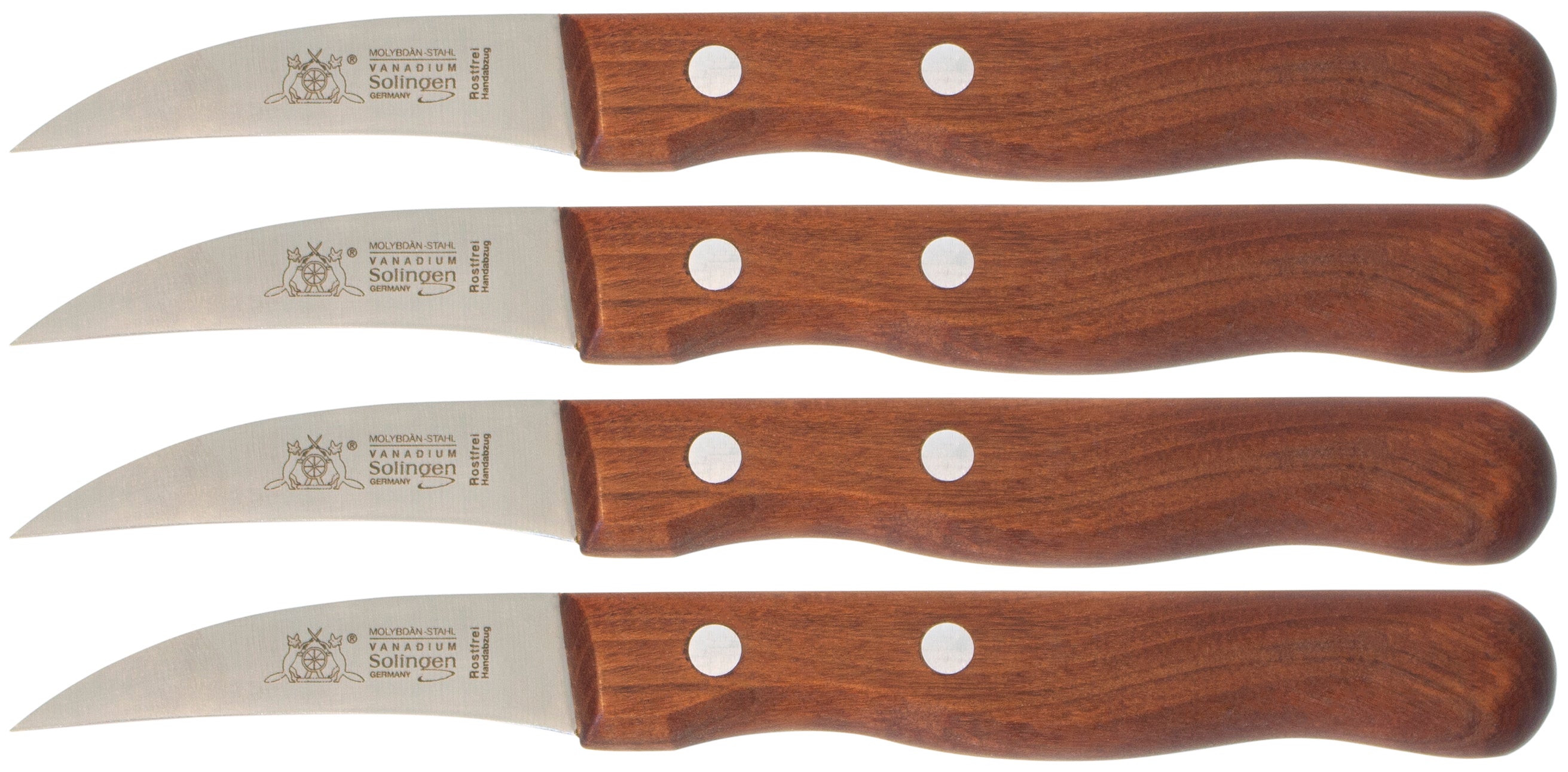 Solinger Küchenmesser mit Kirschholz - Rostfrei