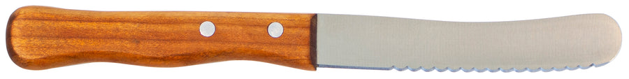 Solinger Buckelsmesser Welle mit Kirschholz - Rostfrei