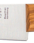 Solinger Kochmesser 16cm mit Olivenholz - Rostfrei