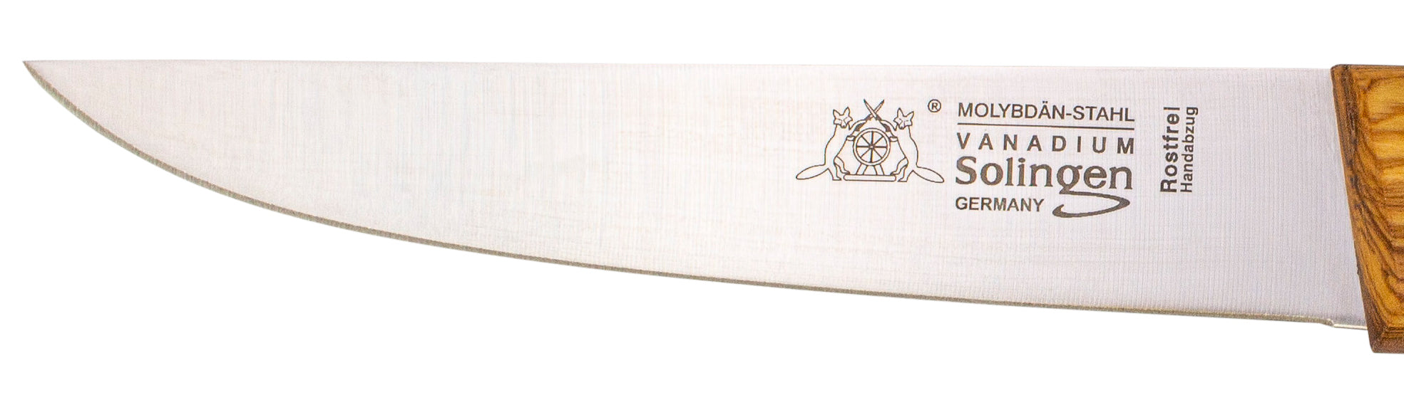 Fleischmesser mit Olivenholzgriff - Made in Solingen │ Great Blades