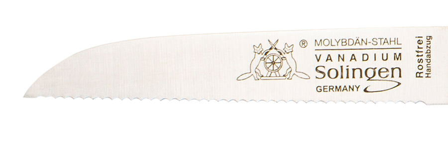 Solinger Tomatenmesser mit Olivenholz - Rostfrei