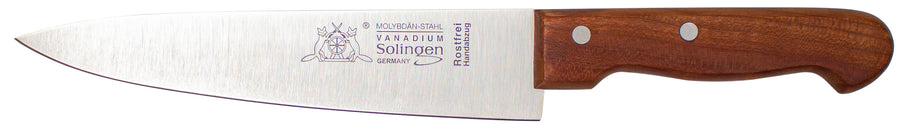 Solinger Kochmesser 20cm mit Kirschholz - Rostfrei