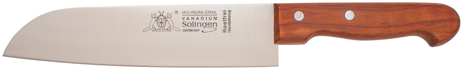 Solinger Santokumesser 20,5cm mit Kirschholz - Rostfrei