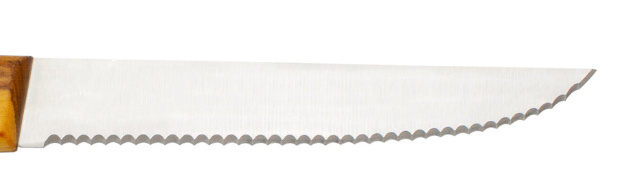 Solinger Steakmesser mit Olivenholz - Rostfrei